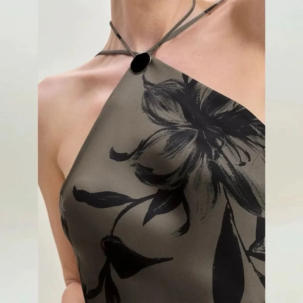 NWOT REFORMATION Zinna Satin Dress in isadora Evening Gown, size US2 & 4 - Picture 4 of 15